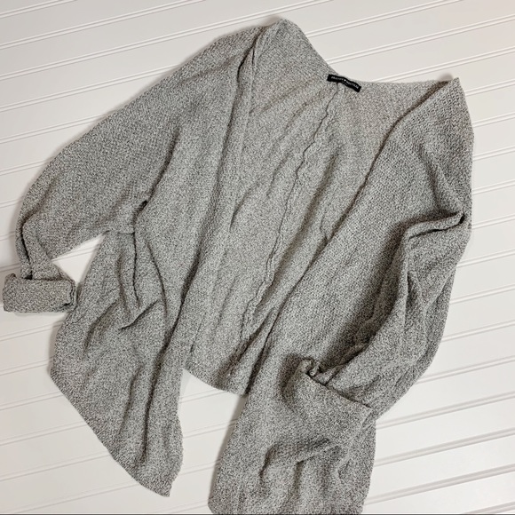 Brandy Melville Sweaters - Brandy Melville Gray Cardigan Made in Italy